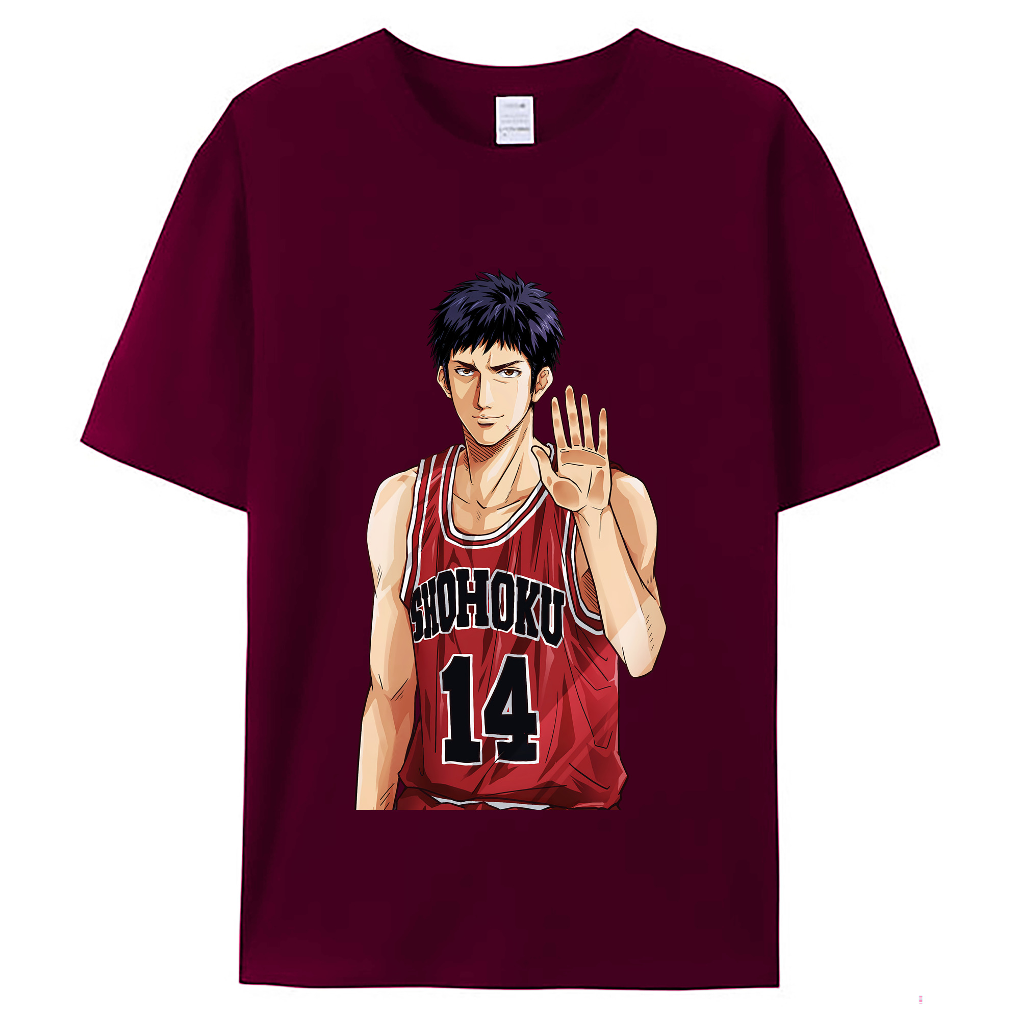 （画像用） SLAM DUNK／スラムダンク レディースカジュアルプリントTシャツ（綿100％）